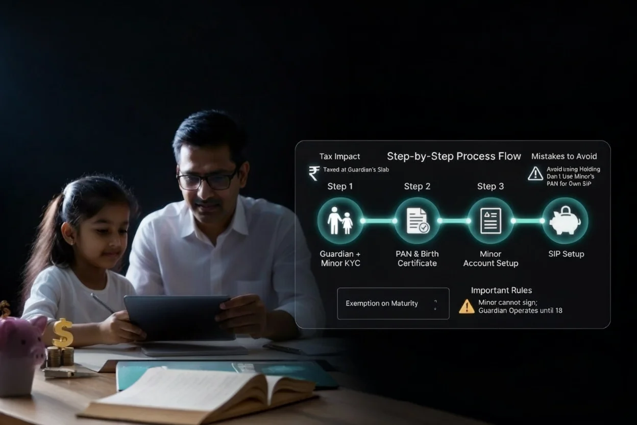 Mutual Funds for Minors: Key Rules, Tax Impact & Mistakes to Avoid