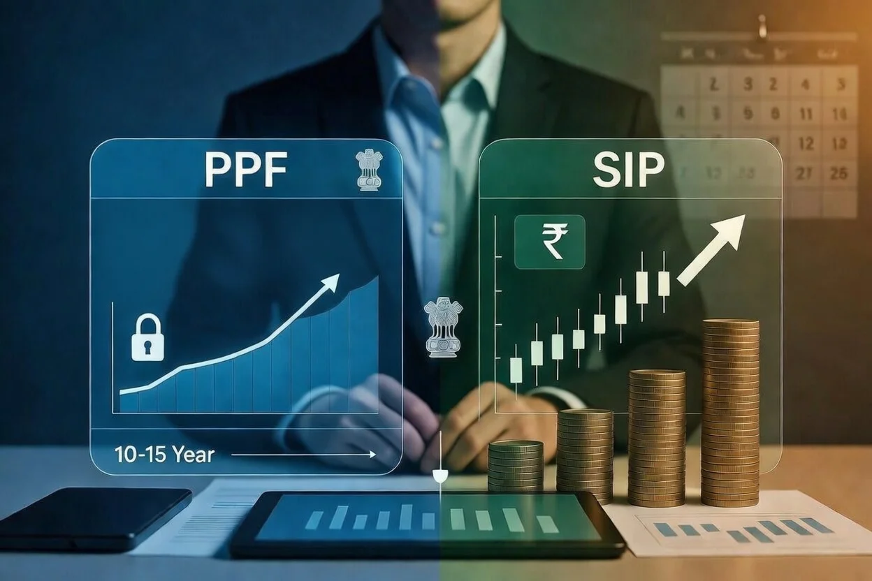 PPF vs SIP: Where ₹10,000 Monthly Creates Bigger Wealth in 10 Years?