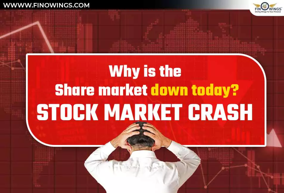 why is the share market down today? stock market crash