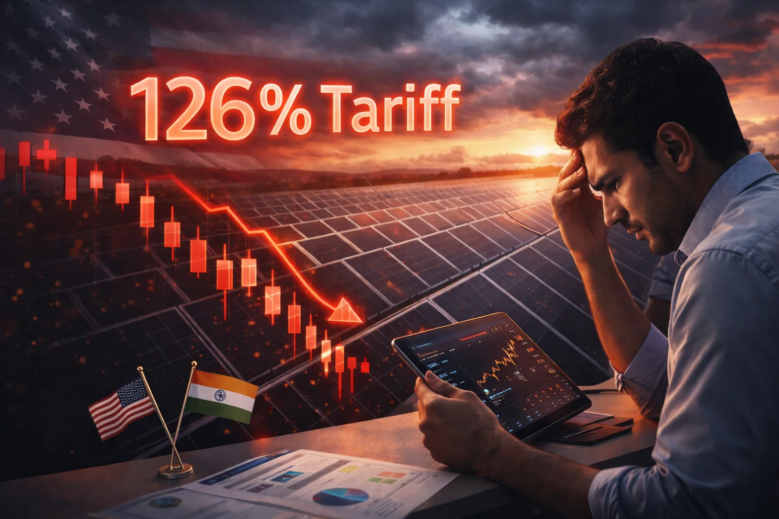 us-126-tariff-indian-solar-stocks